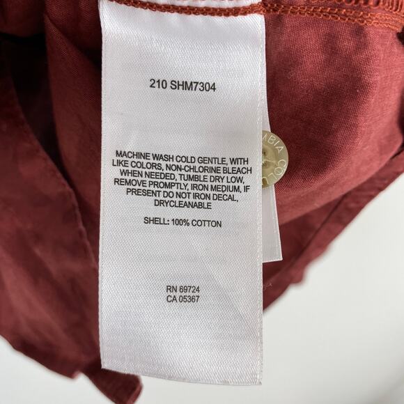 OUTDOOR CORE Columbia Cotton Button-Up Shirt – Red Utility Hunting – Men’s L - Picture 6 of 6